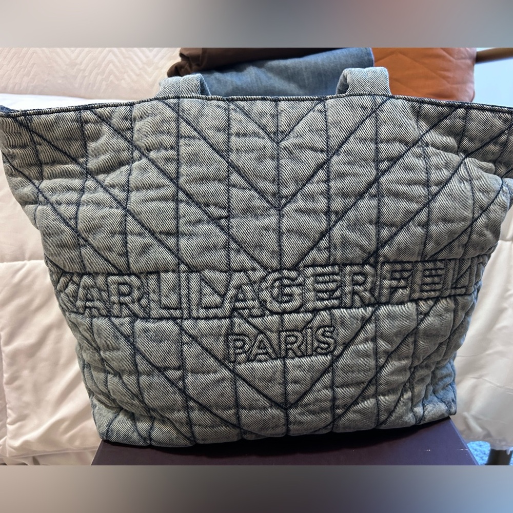 Karl Lagerfeld Paris Amour Tote Denim One Size